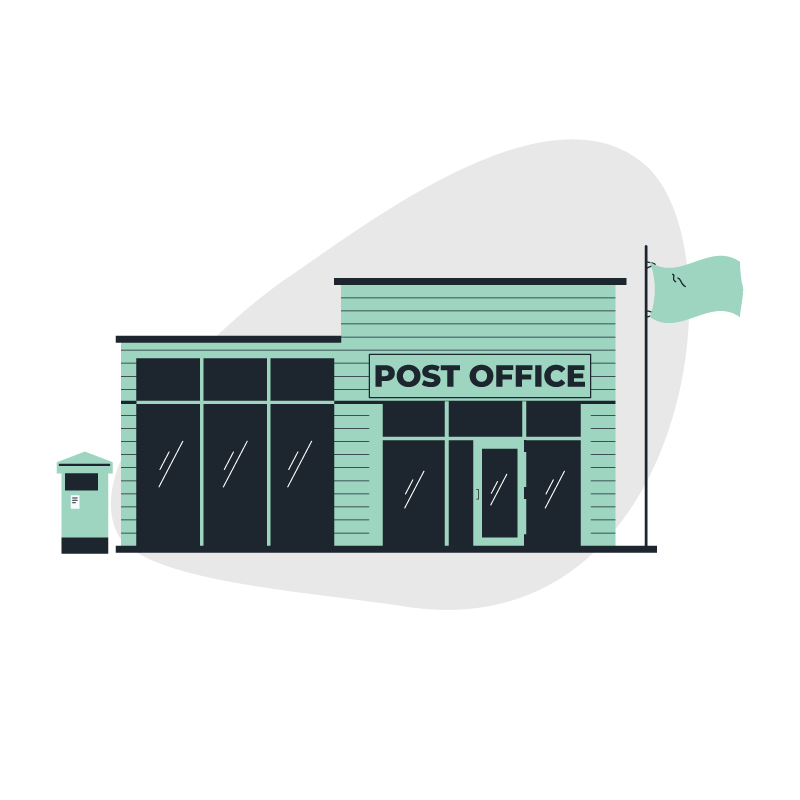 a post office