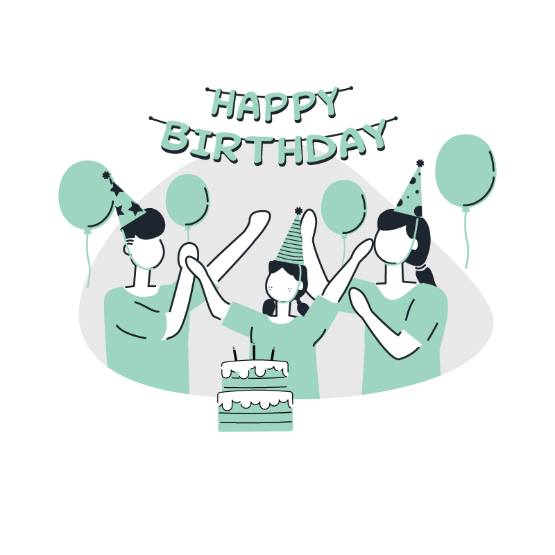 birthday illustration download