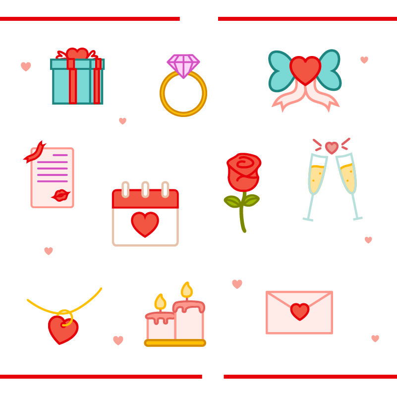 Valentine Icons Mini Pack